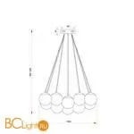 Подвесной светильник Freya Fiesta FR5231PL-19CH - Фото 7