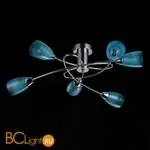 Потолочная люстра Freya Flash FR5103-CL-06-BL