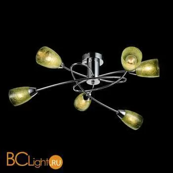 Потолочная люстра Freya Flash FR5103-CL-06-GN - Фото 0