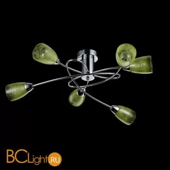 Потолочная люстра Freya Flash FR5103-CL-06-GN