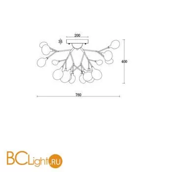 Люстра Freya Florencia FR5049CL-27B - Фото 0