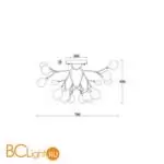 Потолочный светильник Freya Florencia FR5049CL-27W2 - Фото 4