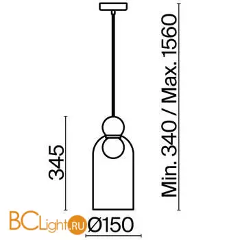 Подвесной светильник Freya Focus FR5220PL-01G - Фото 12
