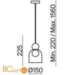 Подвесной светильник Freya Focus FR5220PL-01CH2 - Фото 0