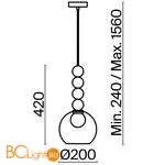 Подвесной светильник Freya Focus FR5220PL-01G6 - Фото 9