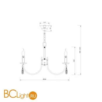 Люстра Freya Forte FR1006PL-06N - Фото 0
