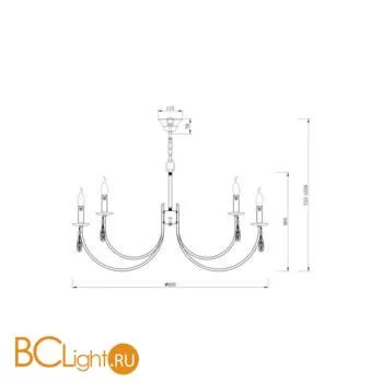 Люстра Freya Forte FR1006PL-12N - Фото 0