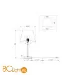 Настольная лампа Freya Forte FR1006TL-01N - Фото 0