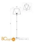 Торшер Freya Forte FR1006FL-01N - Фото 0