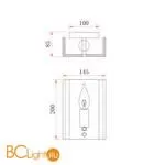 Настенный светильник Freya Fresco FR5190WL-01BS2 - Фото 9