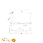 Подвесной светильник Freya Gatsby FR5232PL-06B1 - Фото 5