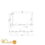 Подвесной светильник Freya Gatsby FR5232PL-06B - Фото 5