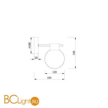 Бра Freya Gatsby FR5233WL-01BS - Фото 0