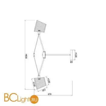 Люстра Freya Gino FR5108PL-08CH - Фото 1