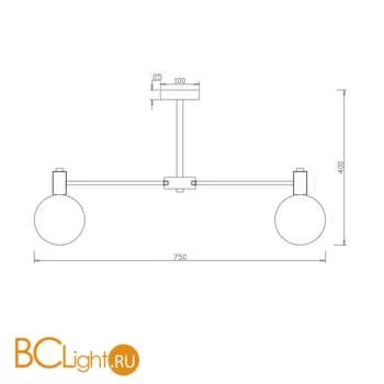 Люстра Freya Globo FR5175PL-08BS - Фото 0