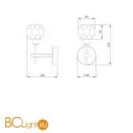 Бра Freya Grace FR5114WL-01BZ - Фото 2