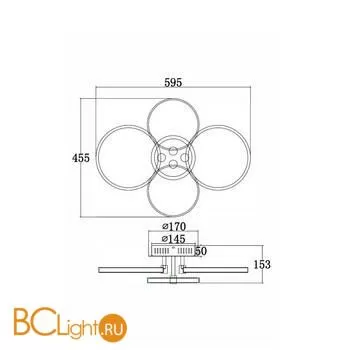 Потолочный светильник Freya Gritta Market FR10018CL-L40W - Фото 0