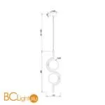 Подвесной светильник Freya Harmonie FR5124PL-02BS - Фото 1