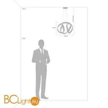 Подвесной светильник Freya Haut FR10024PL-L84W - Фото 3