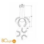 Подвесной светильник Freya Haut FR10024PL-L84W - Фото 2