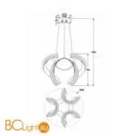 Подвесной светильник Freya Haut FR10024PL-L84W - Фото 1