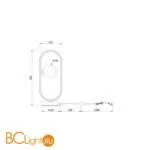 Настольная лампа Freya Inversion FR5233TL-01BS - Фото 0