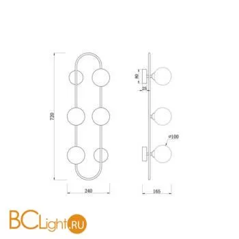 Бра Freya Inversion FR5233WL-04BS - Фото 0