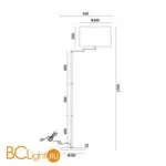 Торшер Freya Joan FR5112FL-01CH - Фото 0