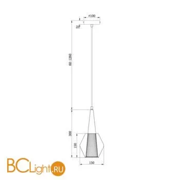 Подвесной светильник Freya Lente Market FR8007PL-01GB - Фото 2
