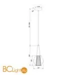 Подвесной светильник Freya Lente Market FR8007PL-01GB - Фото 2