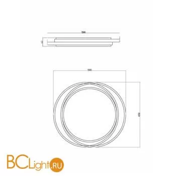 Потолочный светильник Freya Lisoa FR10031CL-L98B - Фото 2