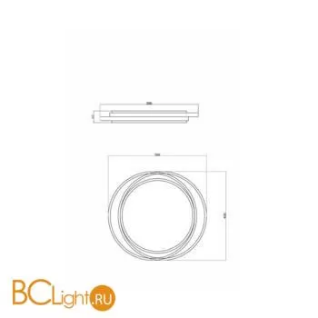 Потолочный светильник Freya Lisoa FR10031CL-L98B - Фото 1