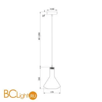 Подвесной светильник Freya Lizia FR8010PL-01GB - Фото 2