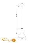 Подвесной светильник Freya Lizia FR8010PL-01GB - Фото 2