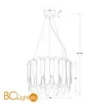 Подвесной светильник Freya Lucrecia FR5217PL-05FG - Фото 3