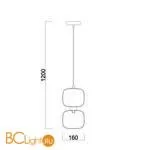 Подвесной светильник Freya Lumen FR5215PL-01CH - Фото 3