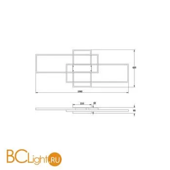 Потолочный светильник Freya Majari FR10021CL-L66W - Фото 2