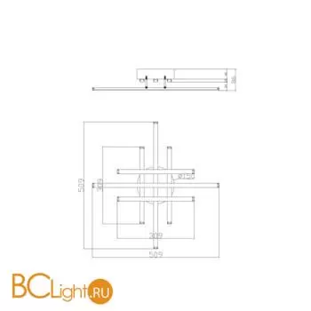 Потолочный светильник Freya Mandy FR6024CL-L42B - Фото 3