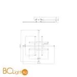 Потолочный светильник Freya Mandy FR6024CL-L42B - Фото 3