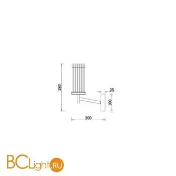 Бра Freya Manisa FR5036WL-01N - Фото 1