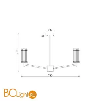 Люстра Freya Manisa FR5036PL-08N - Фото 0