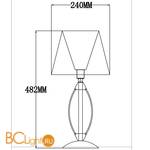 Настольная лампа Freya Marquis FR2327-TL-11-BG - Схема