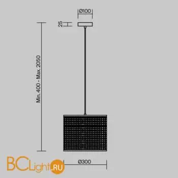 Подвесной светильник Freya Mixture FR5483PL-01B - Фото 1