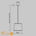 Подвесной светильник Freya Mixture FR5483PL-01B1 - Фото 1