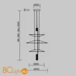 Подвесной светильник Freya Mono FR6190PL-L7WB - Фото 2
