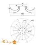 Потолочный светильник Freya Naomi FR6046CL-L50W - Фото 1