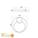 Потолочный светильник Freya Nation Market FR10028CL-L80B - Фото 2