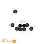 Люстра Freya Navel FR8016PL-08BBS - Фото 1