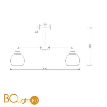 Люстра Freya Neptune FR5176PL-05BS - Фото 0