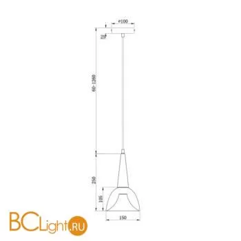 Подвесной светильник Freya Noria FR8009PL-01GB - Фото 3